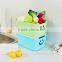 plastic storage container with handle