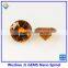 wholesale synthetic Round Yellow Citrine Nano Spinel