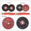 16#-120# 4''-7'' silicon carbide grooved sand disc/abrasive disc