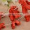 wholesale dyed in red coral natural material coral gemstone for jewellery making