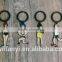 Metal key chain sports keychain , cartoon sports fitness alloy keychain K0028