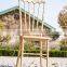 luxury royal wood hotel dining chair