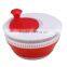 Hot Sale Food Grade Easy Use Vegetable and Fruit Salad Spinner Collapsible Salad Spinner Plastic Salad Spinner
