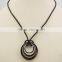 Handmade Stainless Steel Circle Pendant Necklace