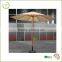 Wood + fabric wind resist portable beach umbrella frame