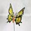 Hot Sale in USA 8 Inch Fluttering Butterfly Plastic Garden Sticks