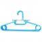 blue pp dress hanger,shirt hanger,plastic cloth hanger,