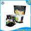 stand up pouch for packing tea coffee protein powder cookies snack food packaging bag with factory supply for apple chip
