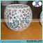 Mosaic glass candle holder birthday party decorations