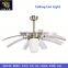 modern house restaurant design high quality led ceiling fan lamp