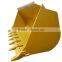 heavy duty bucket/ loader bucket for excavator attachments