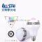 Bluetooth E27 APP Smart Audio Speaker RGBW Bulb