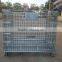 Foldable Warehouse Industrial storage heavy duty galvanized wire cage