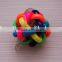 New develop LED Glow In Dark kick fetch rainbow Ball Light Play toys