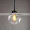 E26 Classic Glass Suspended Lighting for Lobby Decration