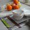HOT Sale Silicone Handy Stainless Steel Foldable Drainer dish drying rack