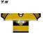 cheap cool yellow color 4xl hockey jersey for sale