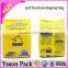 Yason stand up 1kg/ 2kg pet food bag stand up eco-friendly pet food bag resealable pet food bag