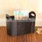 Upscale storage basket hotel gift basket wholesale shopping Mid Autumn Festival gift basket gift packaging leather creative