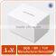 Two Pieces White Cardboard Gift Boxes With Lid for Products Package