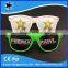2015 party glasses with eyes custom logo printing party pinhole sunglasses                        
                                                Quality Choice