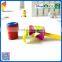 2016 funny 3D dustbin shaped one hole pencil sharpener for children