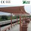 Cheap Waterproof WPC Pergola Anti UV Wood Plastic Composite Boards Pergola For Outdoor Garden