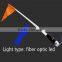 12v waterproof Fiber optic led lighted flag offroad,car 4ft 5ft 6ft led safety light antenna waterproof led flag pole light