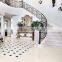 Full Polished Nano Pure Color Ivory White Ceramic Tiles Floor Porcelain