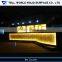 LED lighting restaurant bar counter top for sale