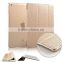 Luxury Silk Leather Stand Cover +Matte Back Case for ipad air 2/For ipad 2 3 4/For ipad mini 1 2 3