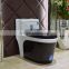 Hot selling in South American antique design one piece color toilet