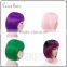 10inch straight flat bang short bob hair cosplay wig natural black color