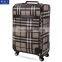 Factory Wholesale PVC Shell 360 degree Spinner Wheels Soft Trolley Luggage