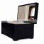 luxruy black wood jewellery box with mirror