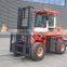SZM brand 3.5 ton 4x4 all rough terrain forklift truck