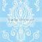 makeup trendy white henna temporary tattoo
