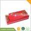luxury cardboard chocolate box/paper gift packaging with lid