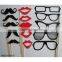 31 pcs On A Stick Photo Mustache Booth Props Christmas Birthday Wedding Party Photos Props