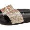 fashion design ladies slide custom slip on sandals