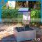 garden ornaments stainless steel waterfall fountain