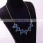 >>>New Arrival Design Charm Fashion Necklace Alloy Epoxy Chunky Diamonds Choker Necklace/