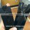 Top quality - two way big plastic zipper black shiny for safety boot