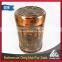 Chinese Factory custom made creative metal packaging tea box