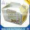 oem design luxury white printed white paper box