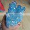 natural rock Color Play bule crystal clusters