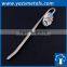 2015 hotsale custom metal mask bookmark