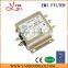 AC three phase three line low pass power line filter