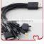 USB multifunctional mobile phone Universal Data cable 10 IN 1 charge Micro USB Data line