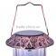 Luxury Metal Diamond Rechargeable LED Antique Solar Lantern